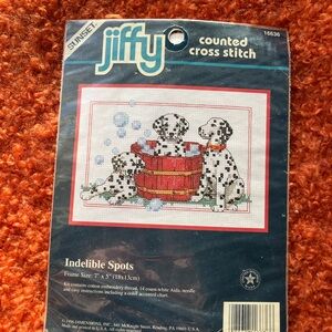 Dalmatian Cross Stitch Kit